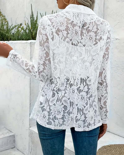 WW | Eleganter Blazer mit Spitze