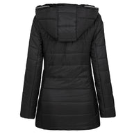 Damen Sportliche Funktionsjacke mit Kapuze und isolierendem Futter WW