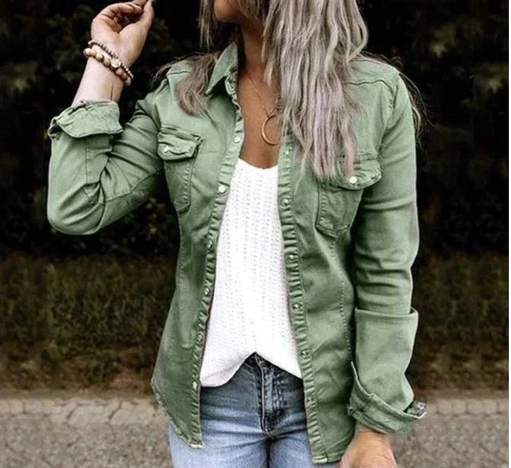 WW - Lässige Denim-Softjacke