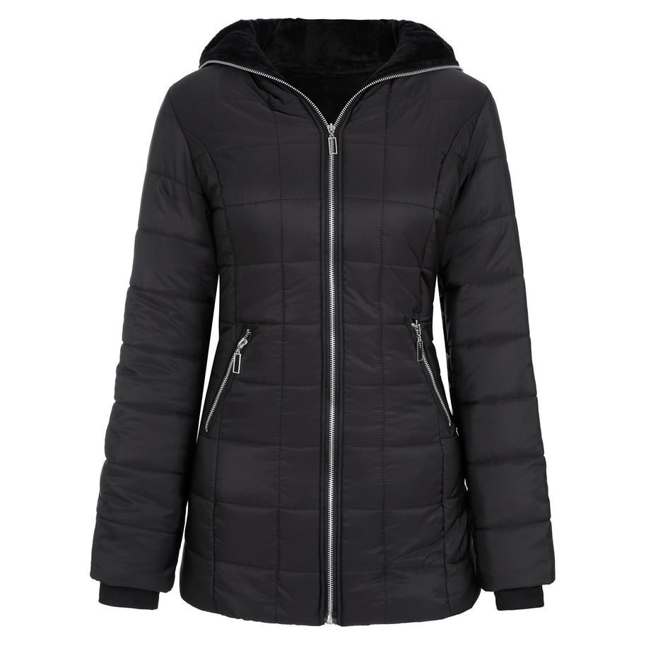 Damen Sportliche Funktionsjacke mit Kapuze und isolierendem Futter WW