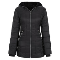 Damen Sportliche Funktionsjacke mit Kapuze und isolierendem Futter WW