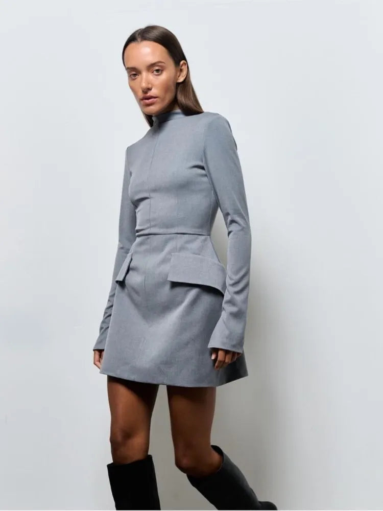 W&W Mode | Elegantes Kurzes Kleid chic Frauen