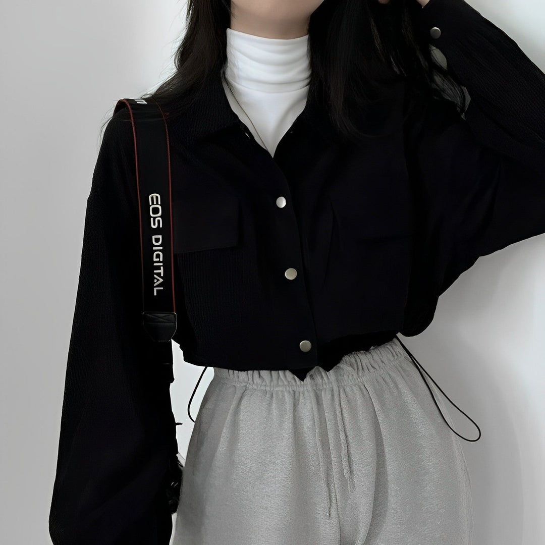 W&W Mode | Damenjacke Aus Cord Mit Kurzem Revers