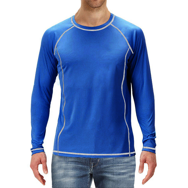Herren Langarm Funktionsshirt mit atmungsaktiven Eigenschaften und ergonomischem Design WW