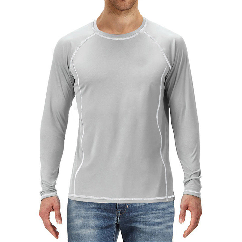Herren Langarm Funktionsshirt mit atmungsaktiven Eigenschaften und ergonomischem Design WW