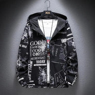 WW | Umkehrbare Herrenjacke mit Camouflage-Druck