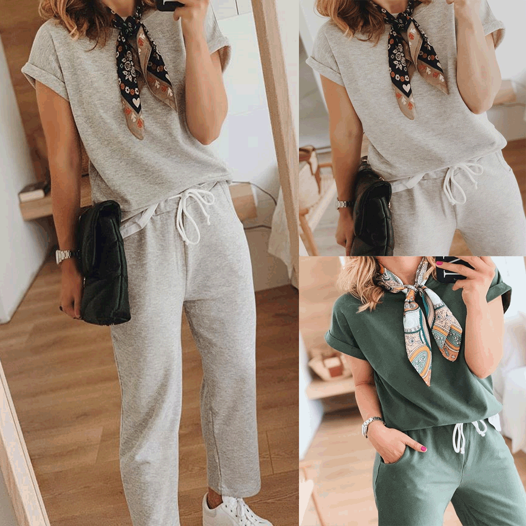 Damen Freizeitanzug mit bequemem Schnitt und lässigem Stil WW