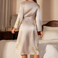 WW | Elegantes Damen Satingewand