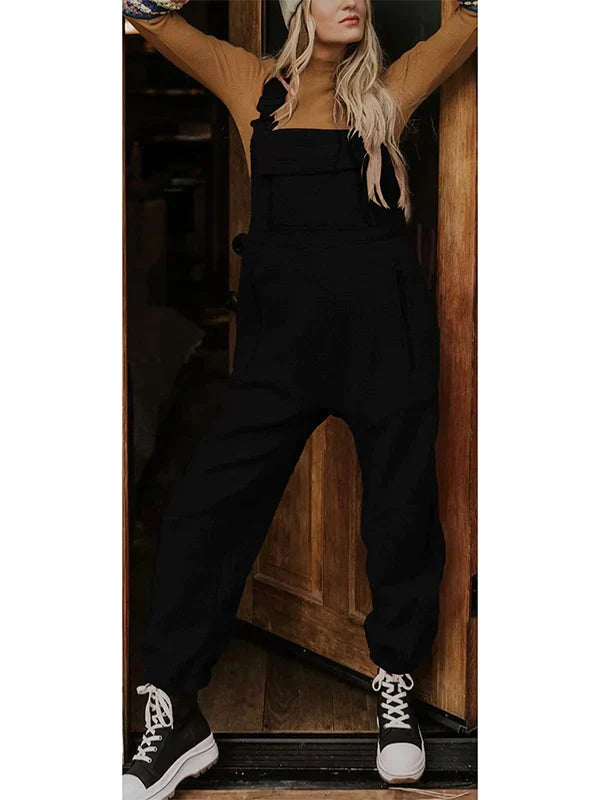 W&W Mode | Thermo-Overall aus Fleece mit Reißverschlusstaschen für Frauen