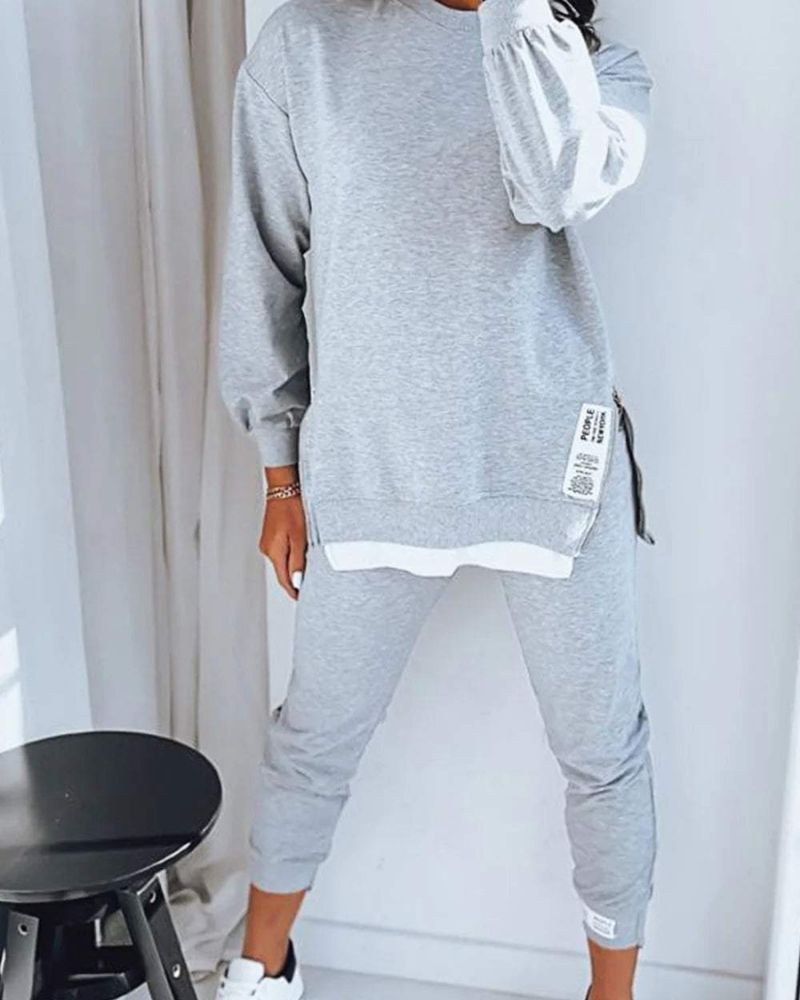 WW | Sweater und Hose Zweiteiler Set