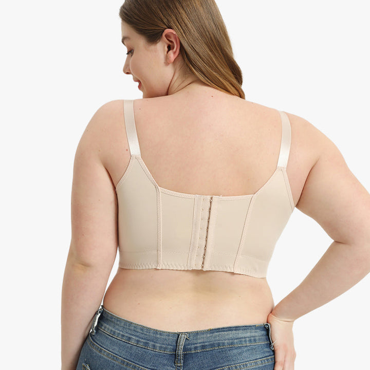 Damen-Push-up-BH mit glättendem Rückenteil