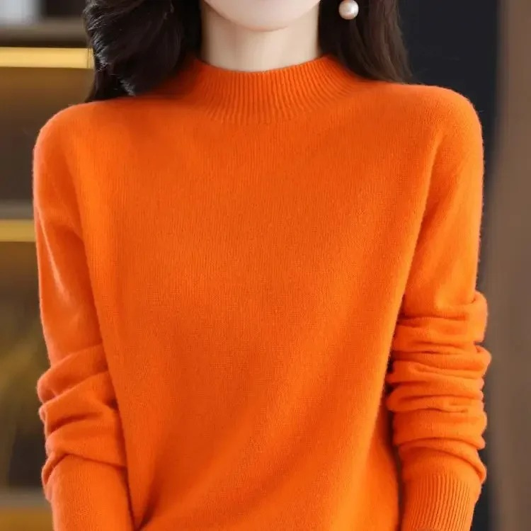WW | Weiche Cashmere Pullover Damen Luxuriöser Strickpullover für Frauen