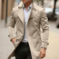 WW | Klassischer Trenchcoat Für Herren