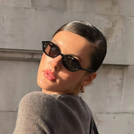 W&W | Ovale Sonnenbrille mit kleinem Rahmen