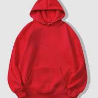 WW | Bequemer Einfarbiger Damen Hoodie mit Kapuze