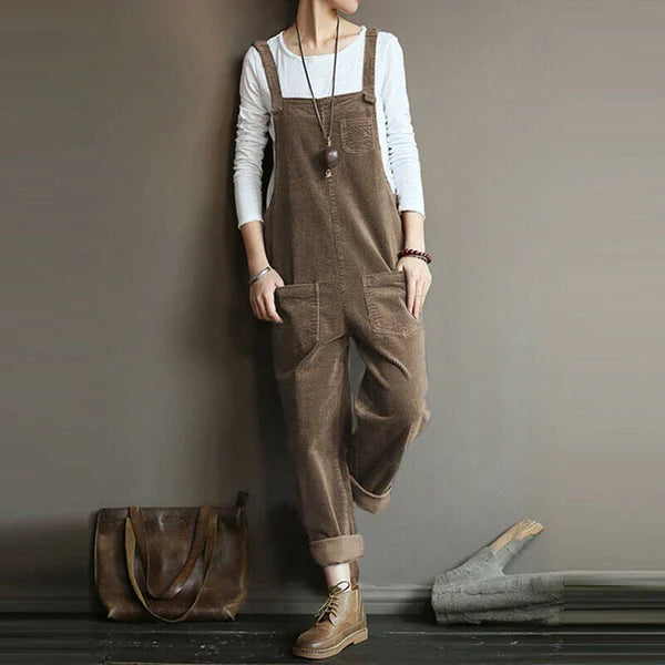 W&W Mode | Lässiger Cord Jumpsuit Design