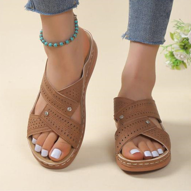 WW | Bequeme Sandalen Mit Ergonomischem Fußbett Für Damen