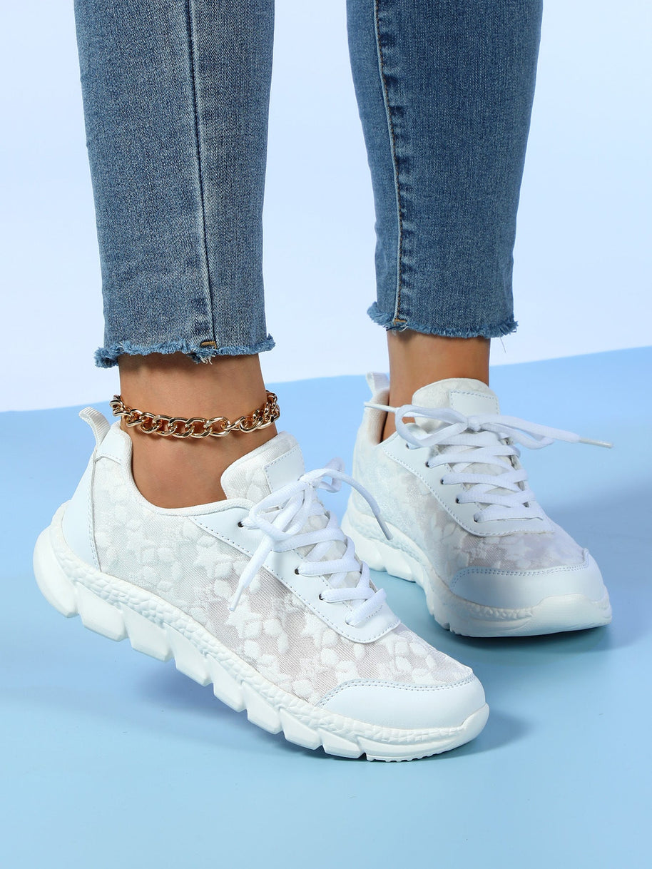 WW | Atmungsaktive Leichte Freizeitsportschuhe Für Damen