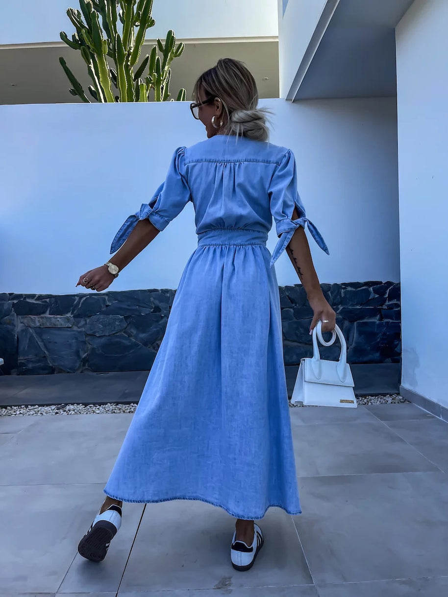 WW | Modernes Denimkleid