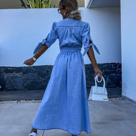 WW | Modernes Denimkleid