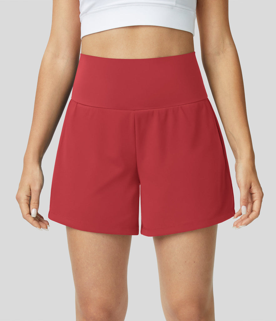 WW | Multifunktionale 2 in 1 Yoga Shorts Mit Taschen