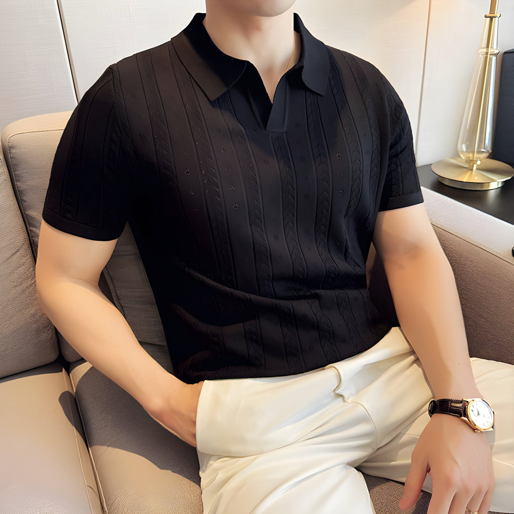 WW | Herren Klassisches Strick Polo