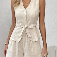 WW | Boho Lässig Shorts Satz