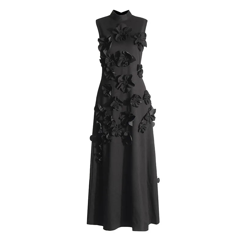 WW | Langes Rosa Kleid Mit Blumen
