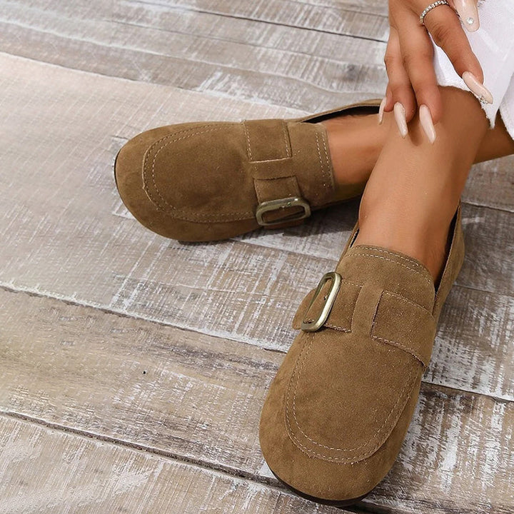 W&W Mode | Vintage Bequeme Slip-On-Schuhe