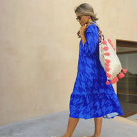 WW | Stilvolles Midikleid mit Kragen