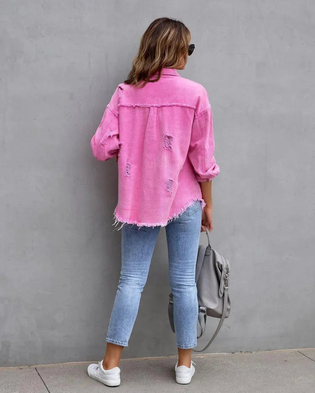 WW | Damenbluse aus Denim