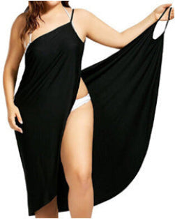 WW | Plus Size Strandrock Mit Trägern