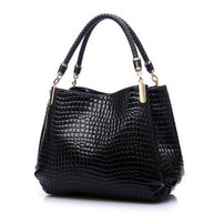 WW | Schultertasche Mit Krokodil Muster