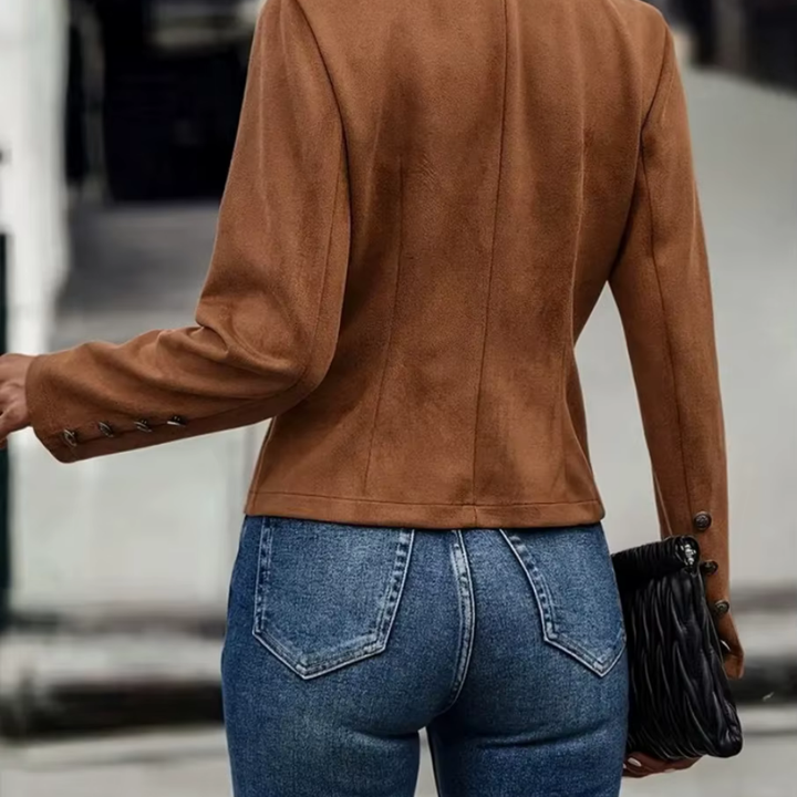 W&W Mode | Elegante Jacke Mit Knöpfen