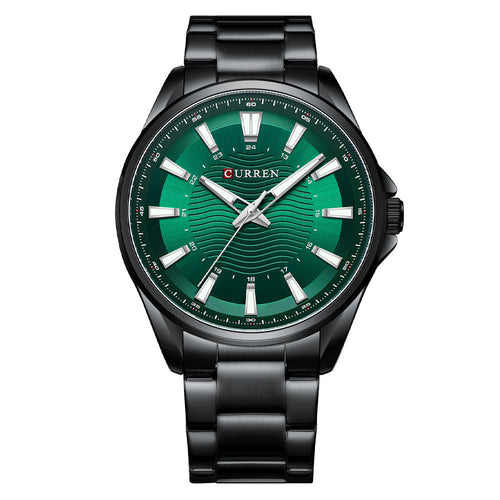 WW Mode Business Stahlarmband Quarzuhr