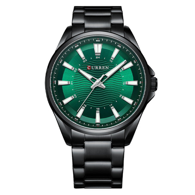 WW Mode Business Stahlarmband Quarzuhr