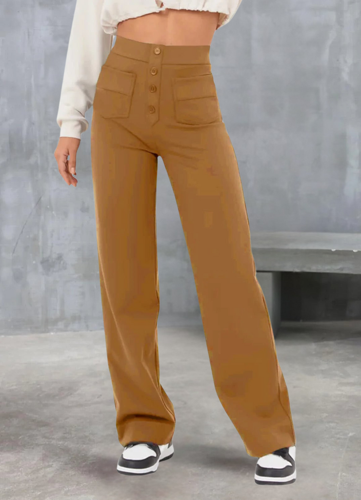 WW | Lässige Damen Weite Hose