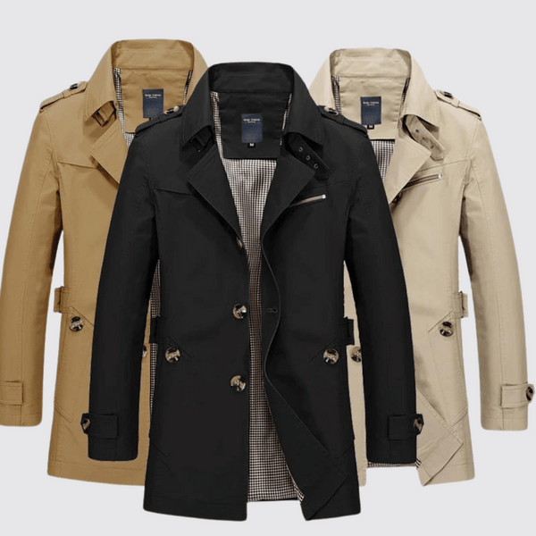 WW | Klassischer Trenchcoat Für Herren
