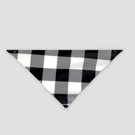 WW | Schwarz-weiß kariertes Weihnachts-Pyjama-Set mit 