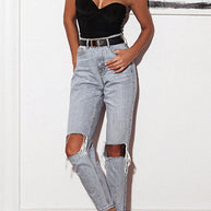 WW | Rosiedress Herzförmiger Ausschnitt Strapless Bustier Bodysuit
