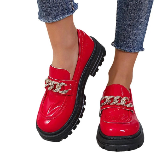 WW | Retro lässiger Stil niedrige Damenschuhe