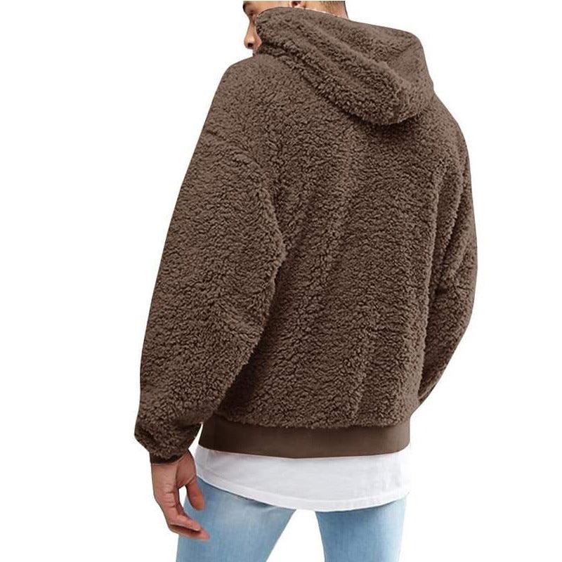 WW | Warmer Flauscher Teddy Kapuzenpulli Für Männer