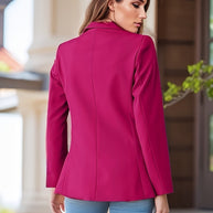 WW | Stilvolle Herbst Klassische Business Blazer mit Seitentaschen für Frauen
