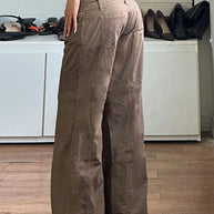 WW | Amerikanische Retro Low Waist Split Schlaghose