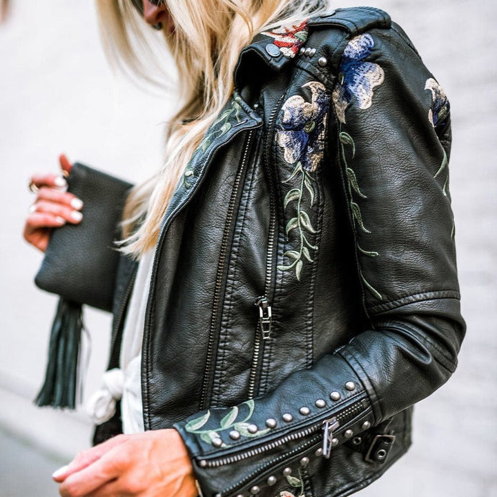 W&W Mode | Stilvolle Blütenblumenjacke für Damen