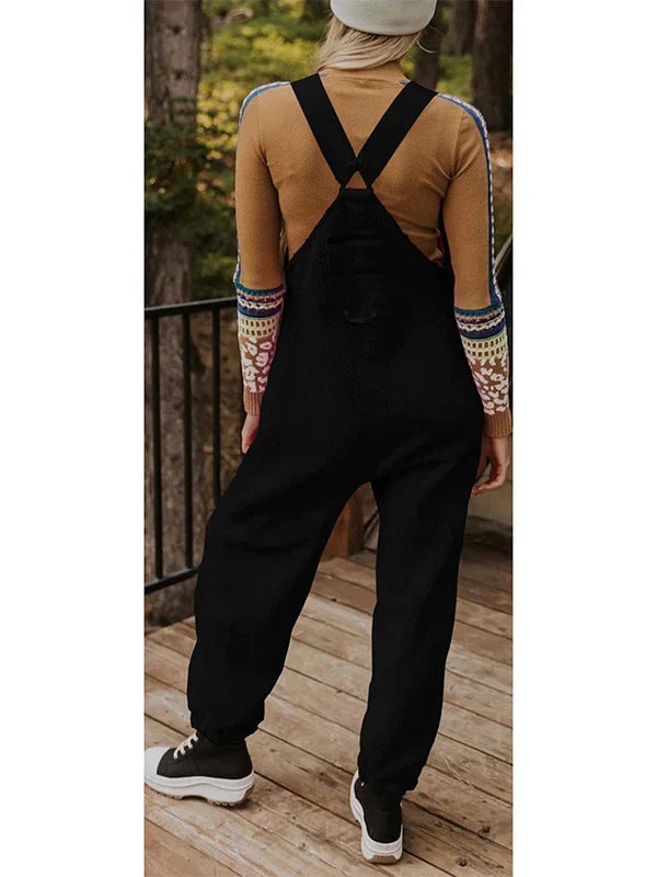 W&W Mode | Thermo-Overall aus Fleece mit Reißverschlusstaschen für Frauen