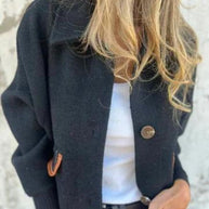 WW | Lässige Revers Einreiher Jacke