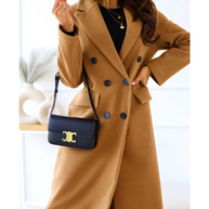WW | Lange Elegante Taillierte Trenchcoat Für Damen | Perfekt Für Herbst Und Winter