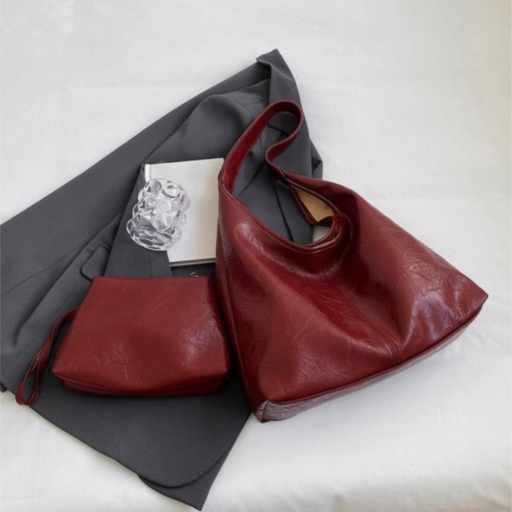 W&W Mode | Tasche aus gealtertem Leder Für Frauen