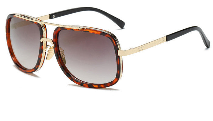 W&W Mode | Luxus Herren Sonnenbrille Mit Quadratischem Rahmen